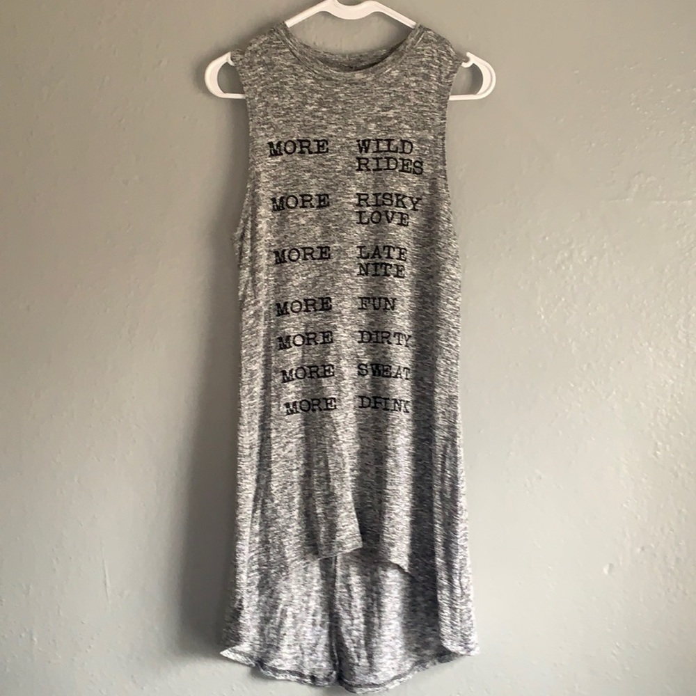 Light Grey Sleeveless Dress with Back Cutout